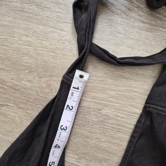 Free People Linen Blended Brown Backless Maxi Dress XS - Picture 5 of 6